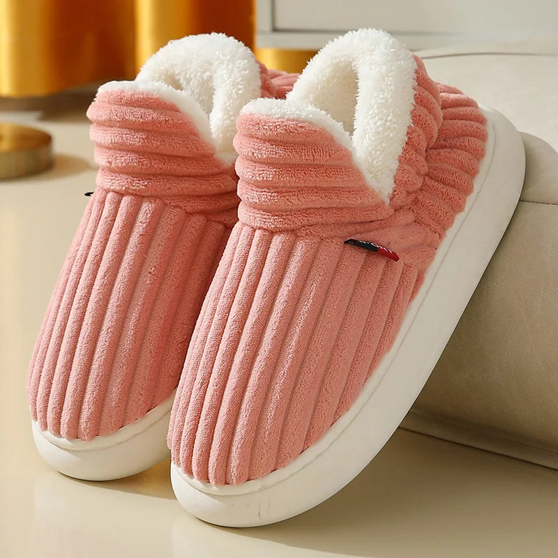 FurryLuxe™ Cozy House Slippers