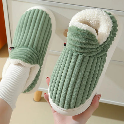 FurryLuxe™ Cozy House Slippers