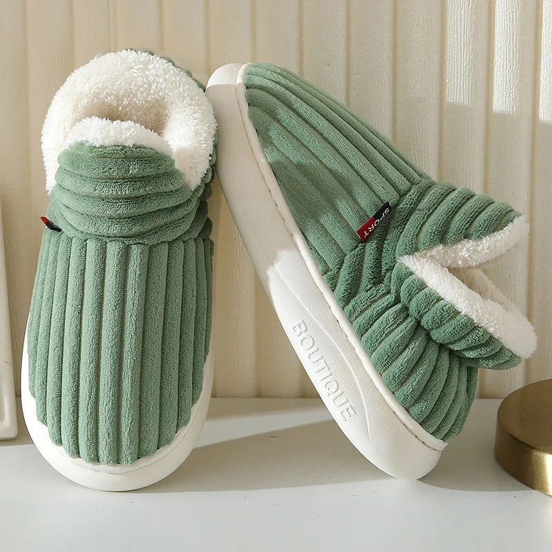 FurryLuxe™ Cozy House Slippers