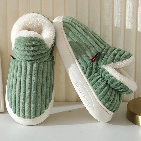 FurryLuxe™ Cozy House Slippers