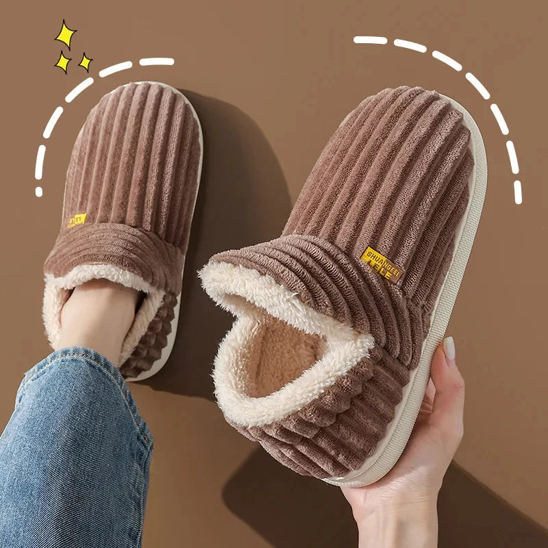 FurryLuxe™ Cozy House Slippers