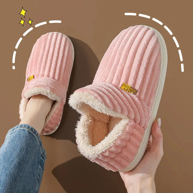 FurryLuxe™ Cozy House Slippers