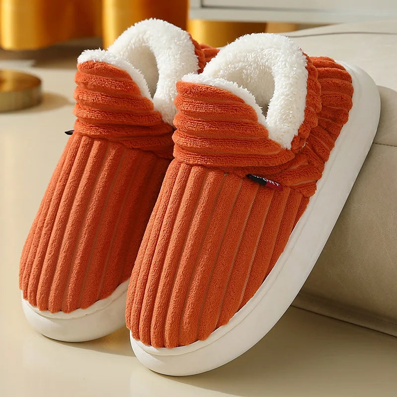 FurryLuxe™ Cozy House Slippers