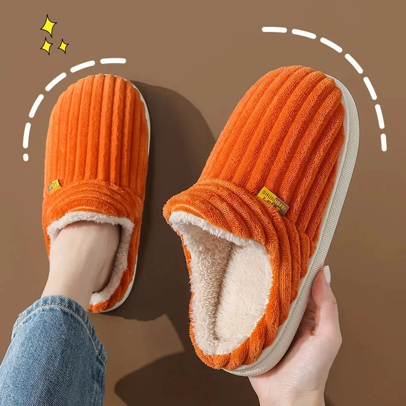 FurryLuxe™ Cozy House Slippers