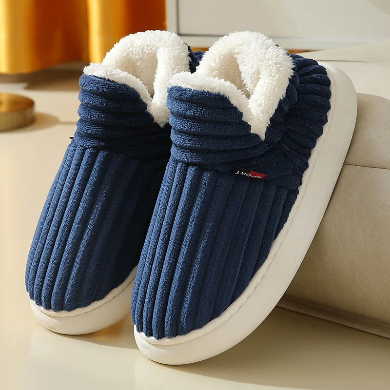 FurryLuxe™ Cozy House Slippers