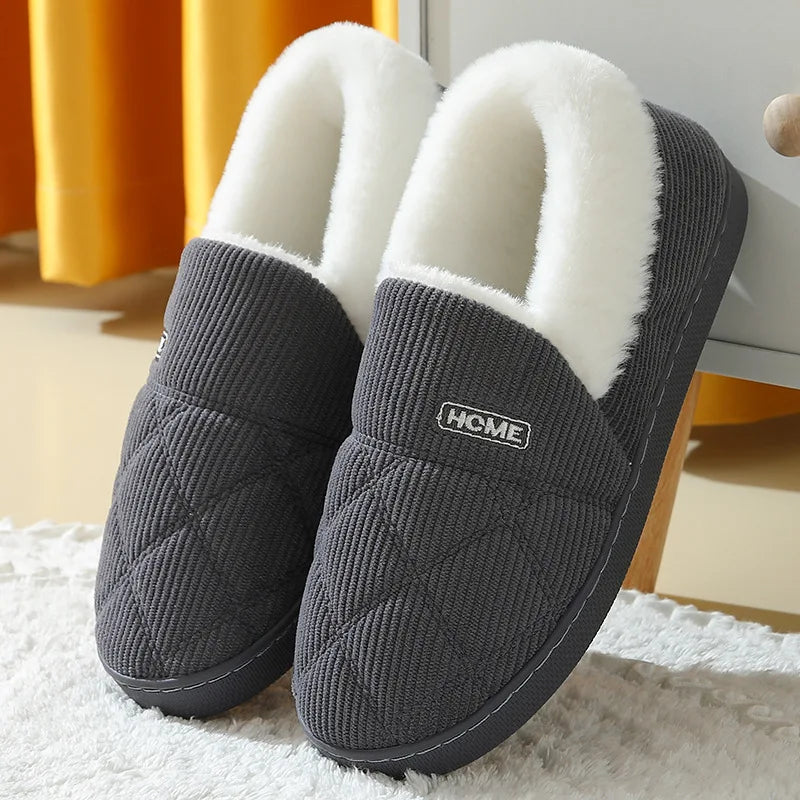 FurryLuxe™ Cozy House Slippers