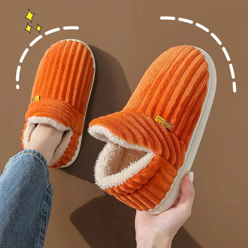 FurryLuxe™ Cozy House Slippers