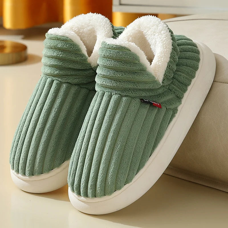 FurryLuxe™ Cozy House Slippers